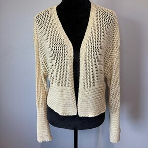 Anthropologie Open Knit Cardigan Sweater – One Size